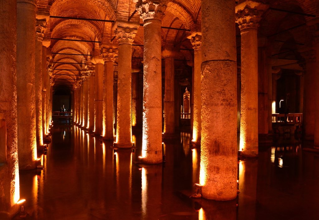 Basilica Cistern in Istanbul 